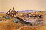 Charles Marion Russell Famous Paintings - Worked Over